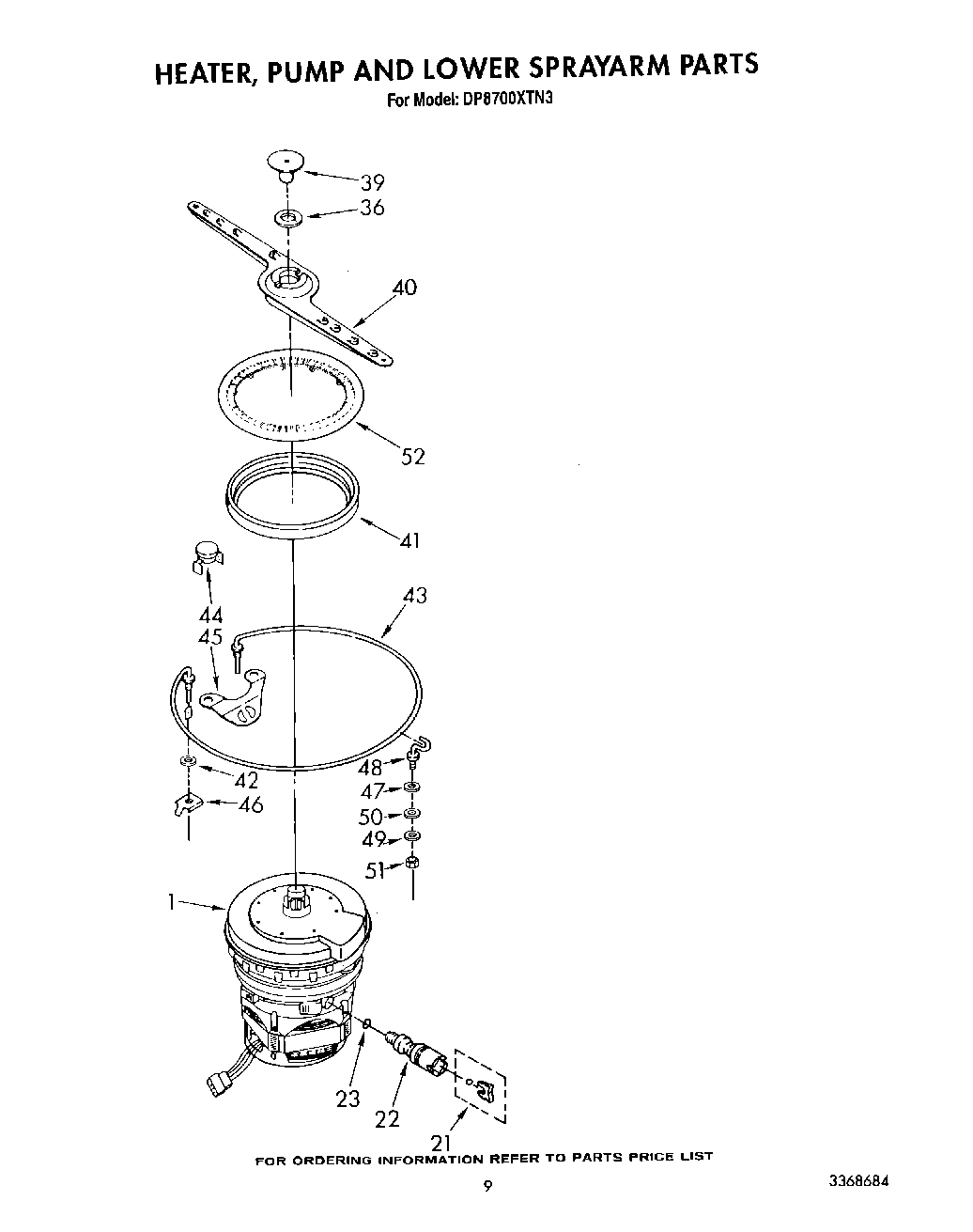 06 - HEATER, PUMP AND LOWER SPRAYARM