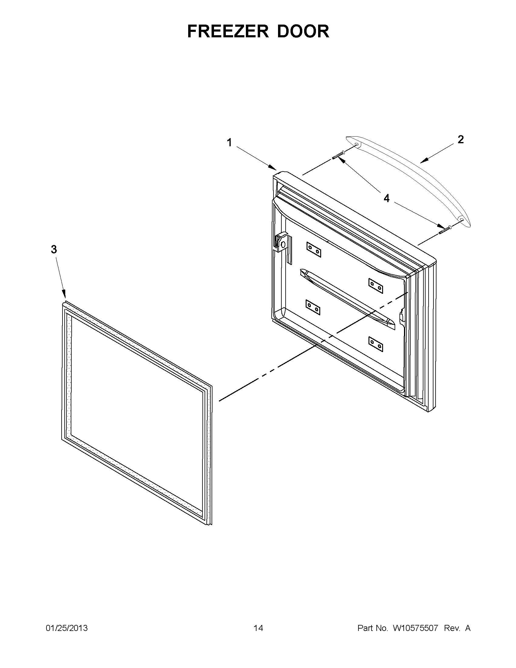 07 - FREEZER DOOR