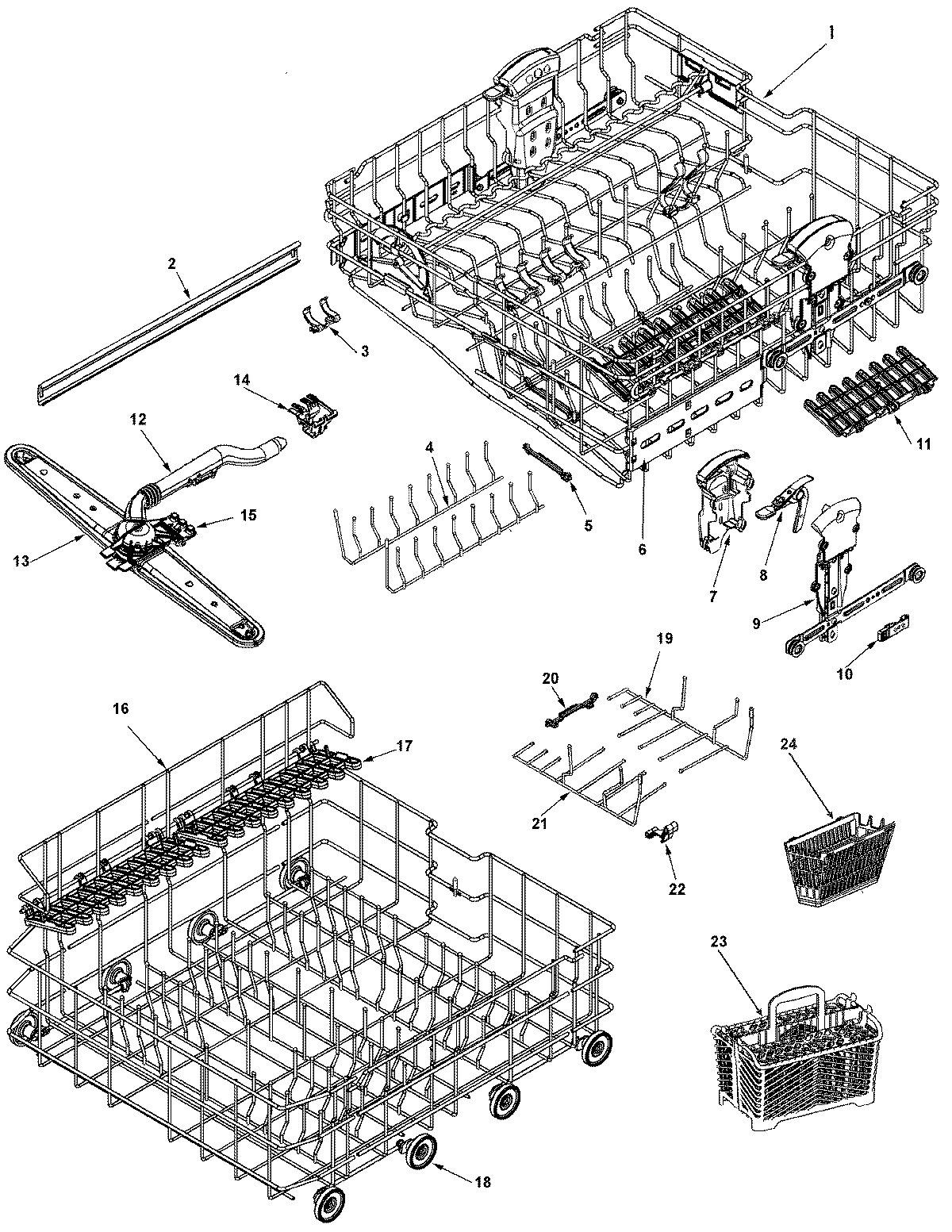 03 - RAIL & RACK ASSEMBLY