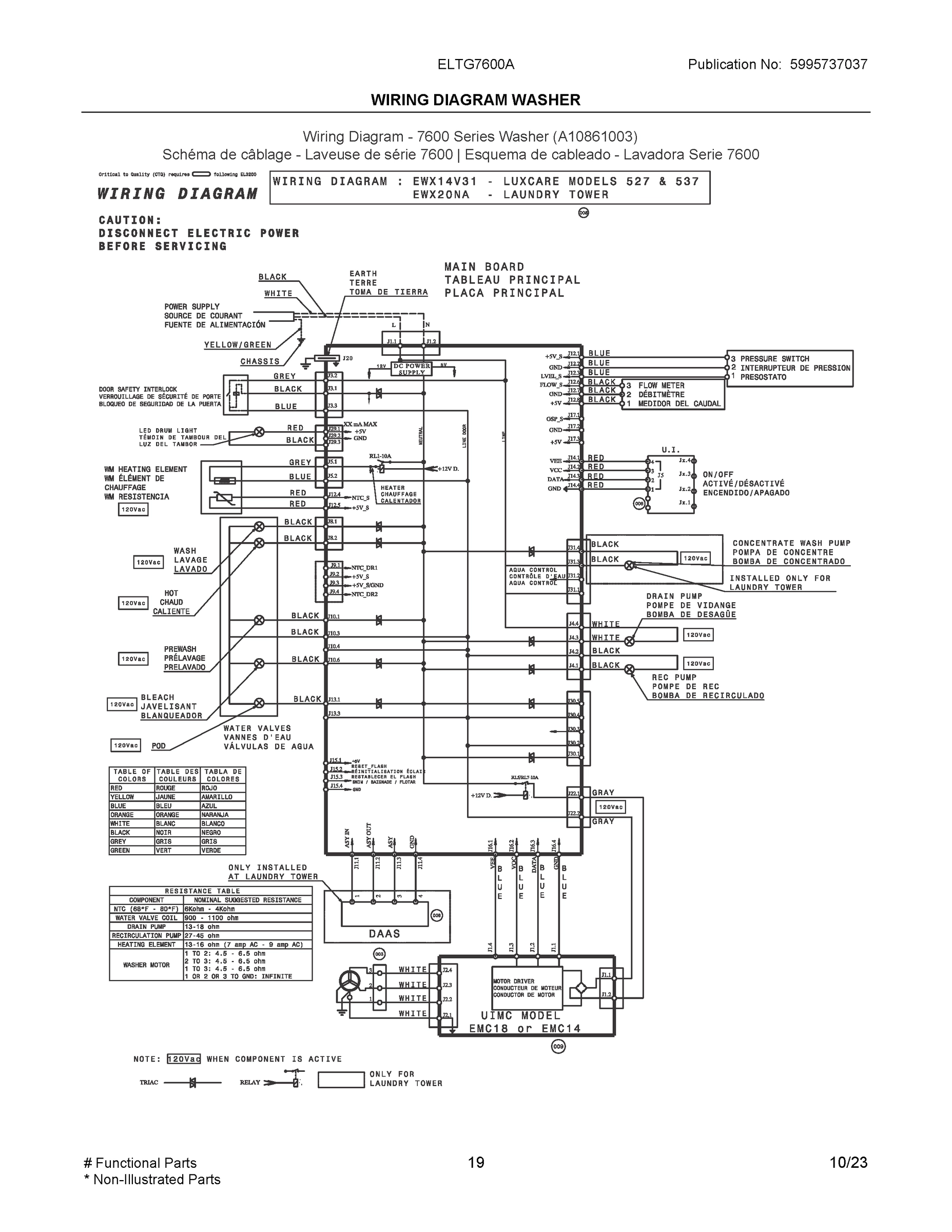 08 - WIRING DIAGRAM WASHER