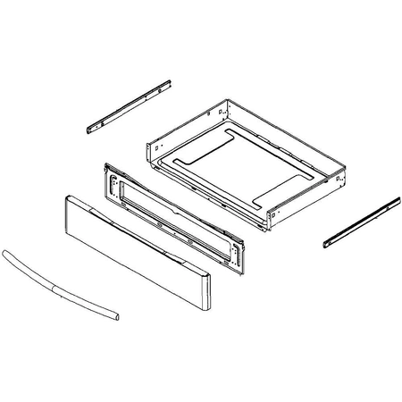 DG94-00210H Samsung Drawer Assembly