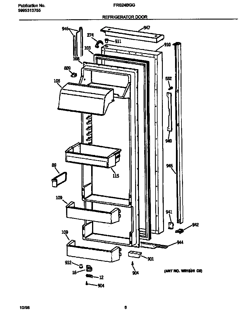 04 - REFRIGERATOR DOOR