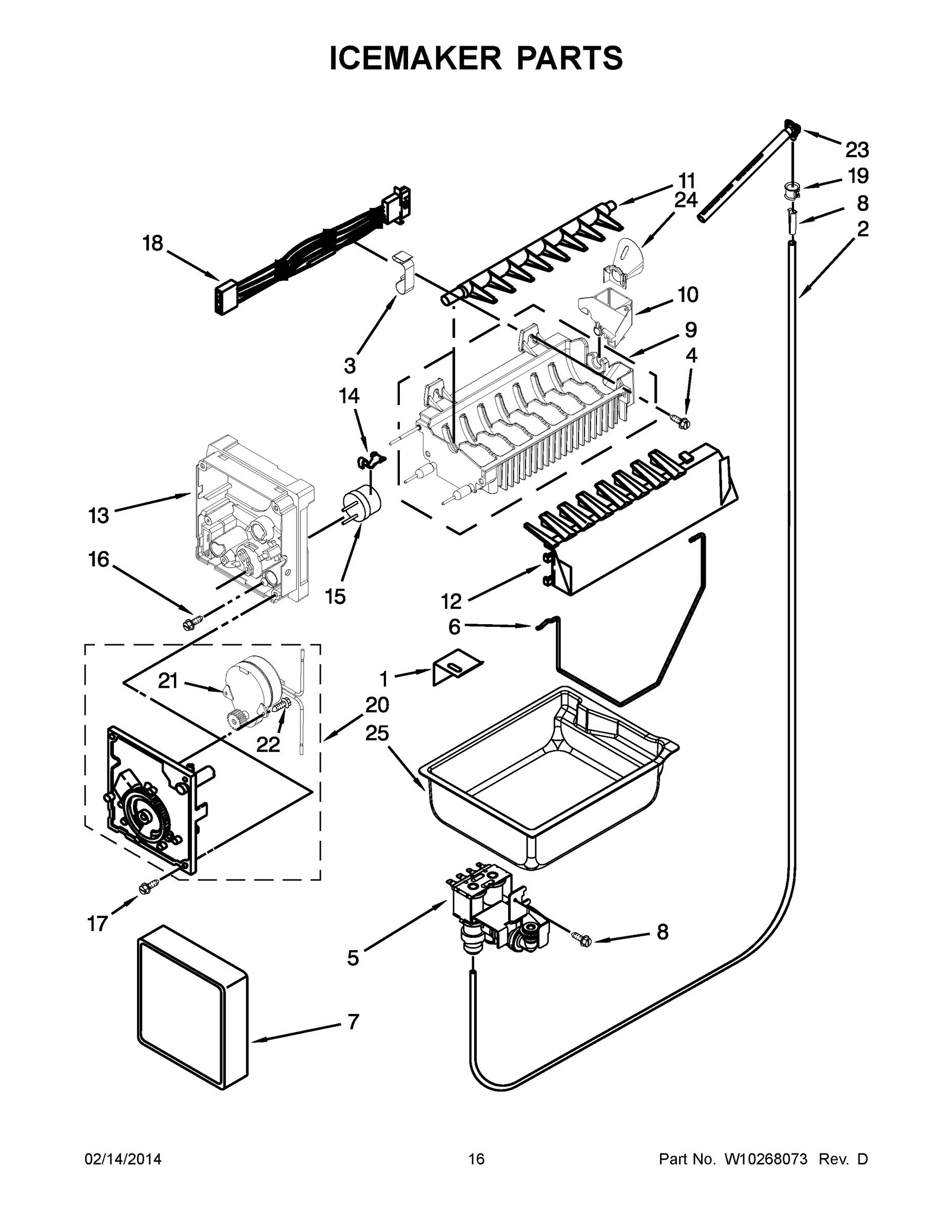 09 - ICEMAKER PARTS