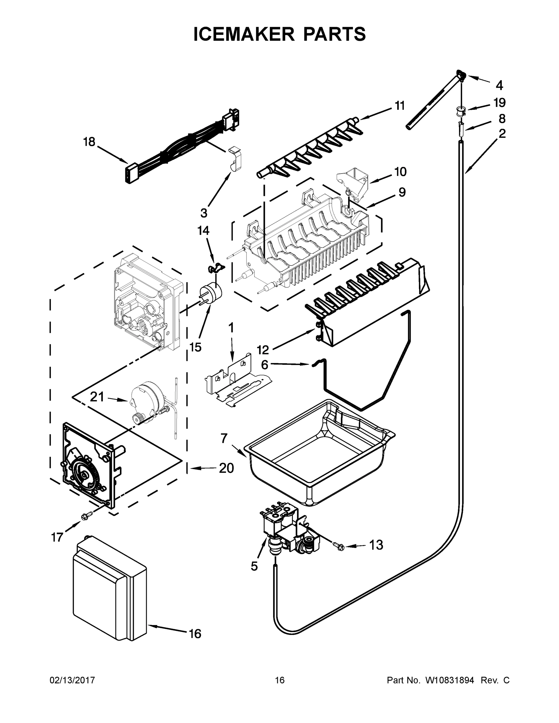 09 - ICEMAKER PARTS