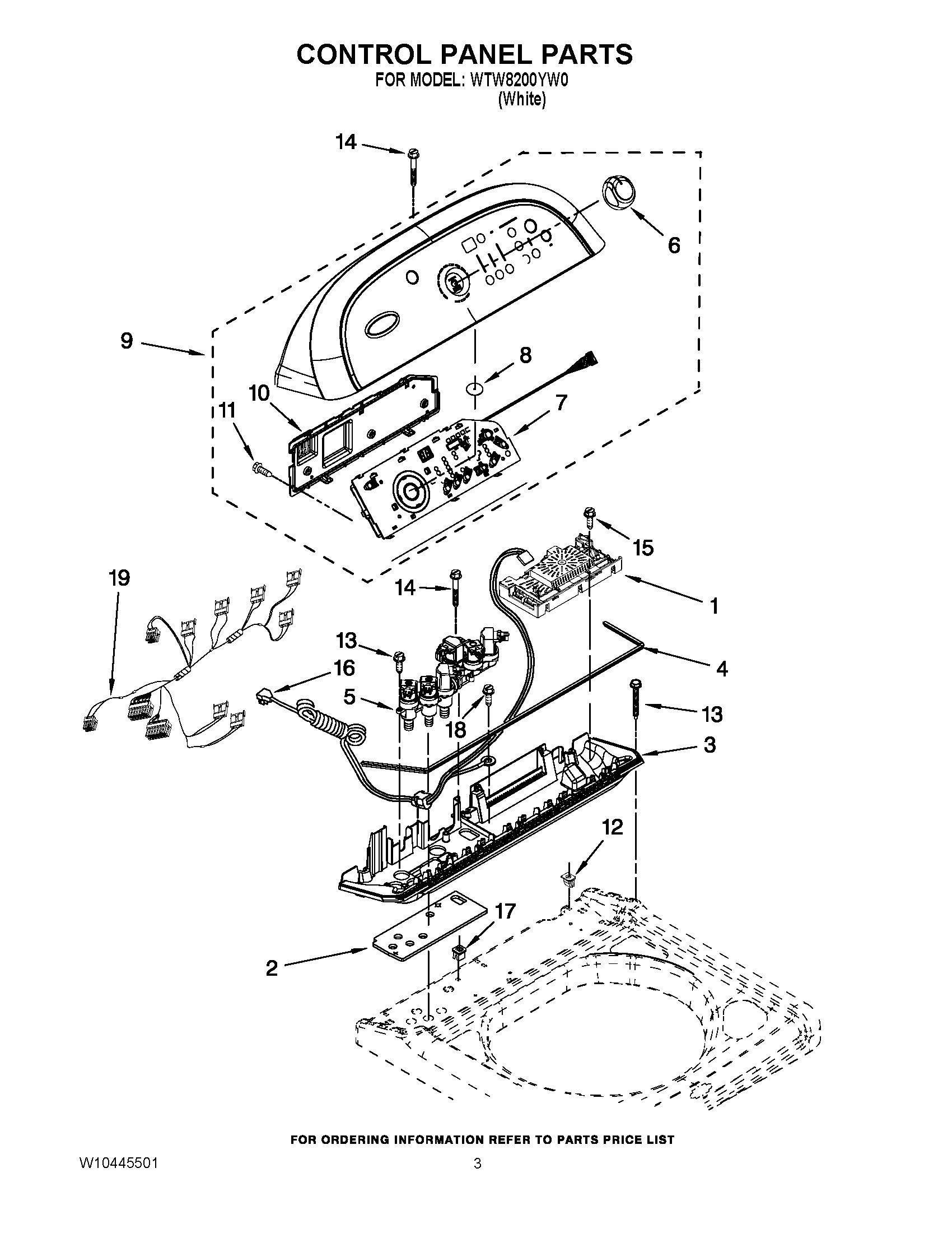 02 - CONTROL PANEL PARTS