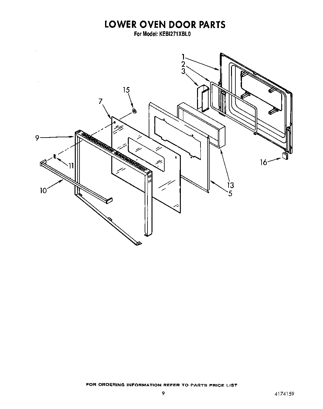 06 - LOWER OVEN DOOR