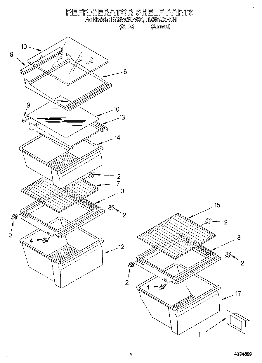 03 - REFRIGERATOR SHELF