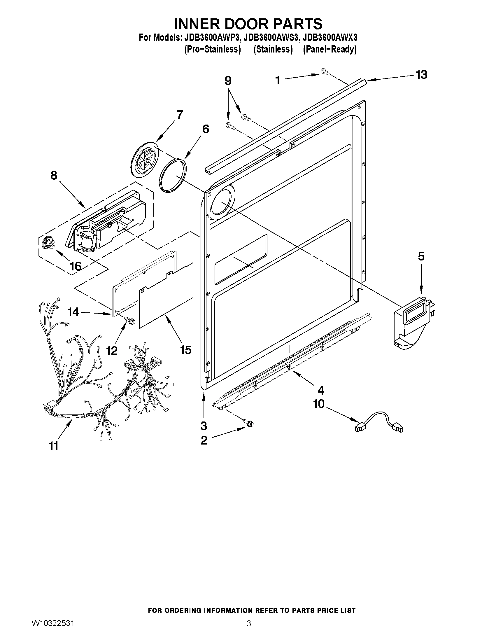 03 - INNER DOOR PARTS