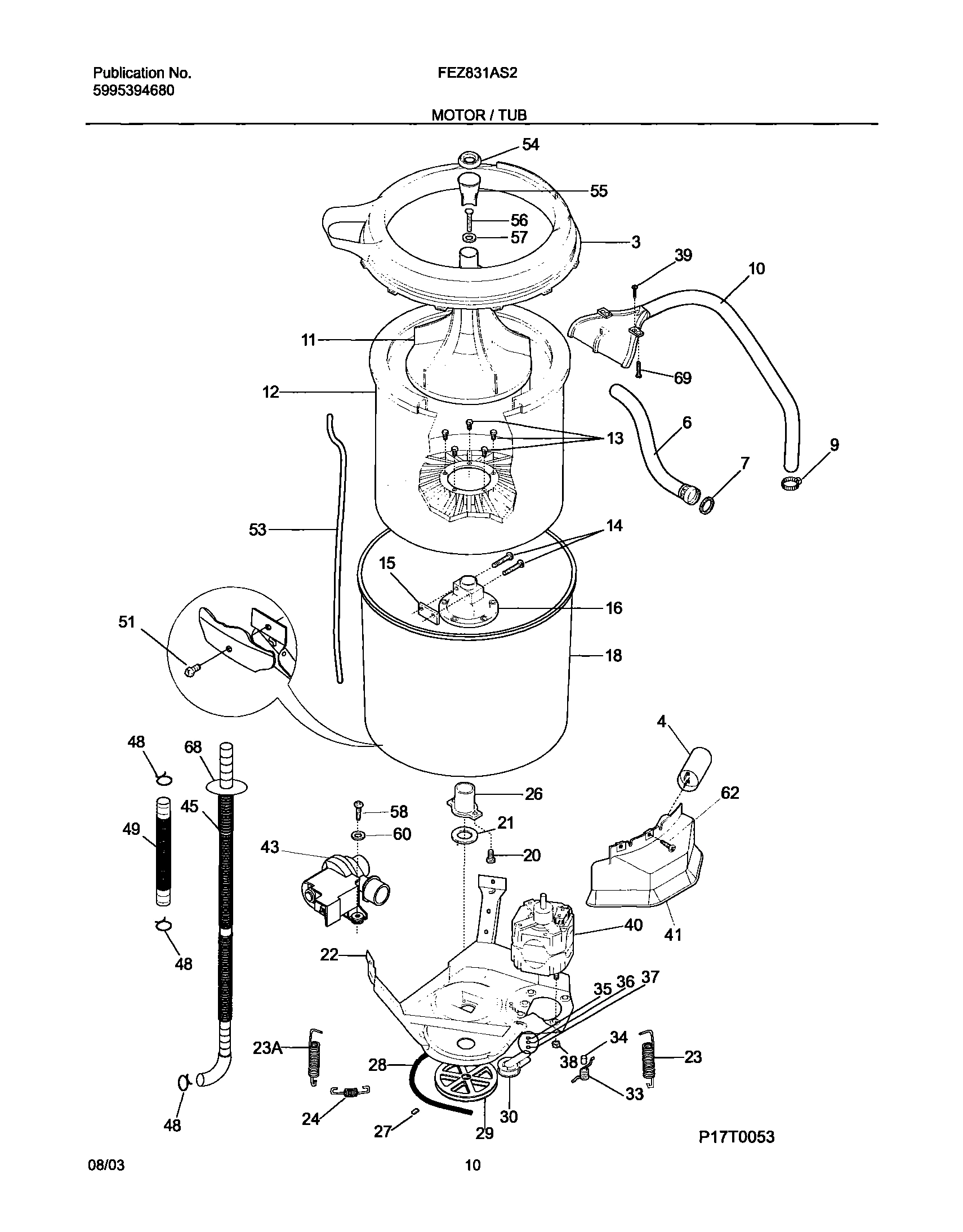 11 - MOTOR/TUB