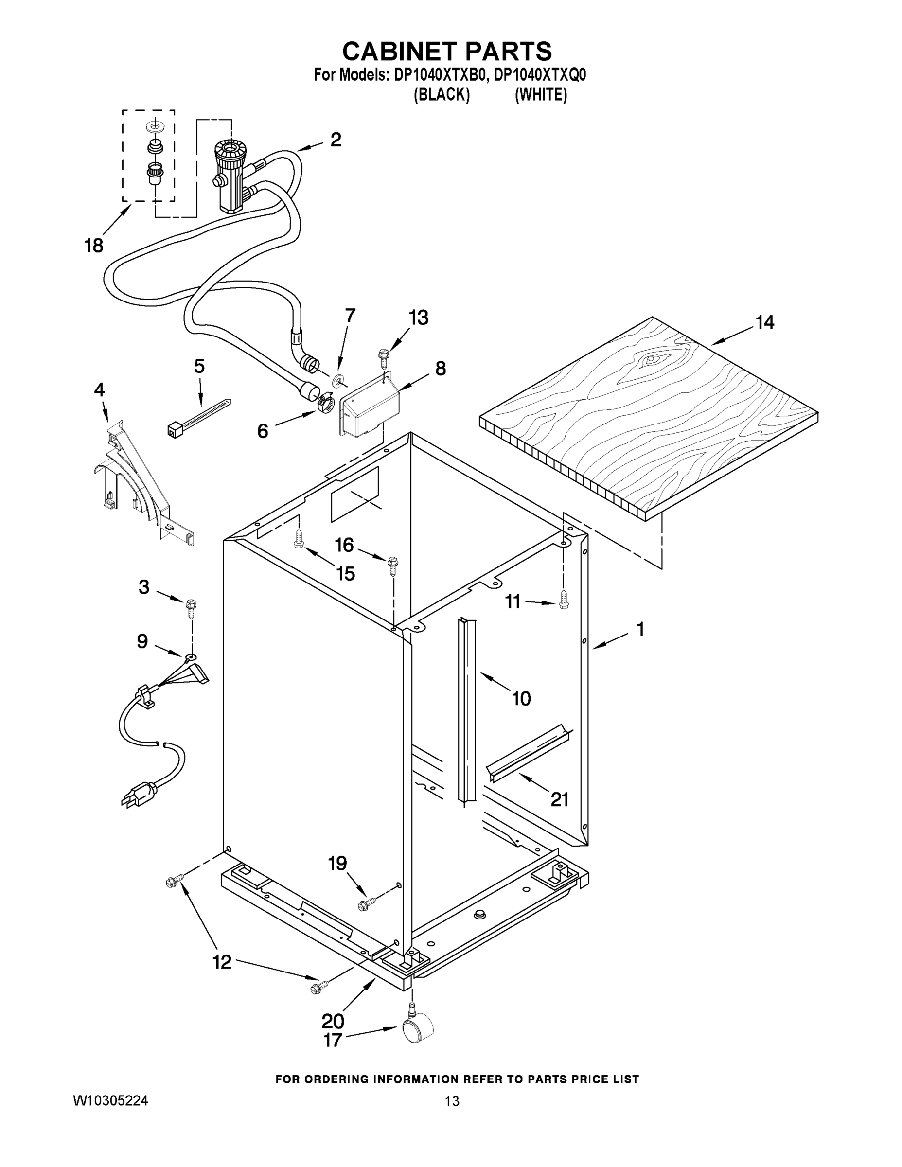 11 - CABINET PARTS