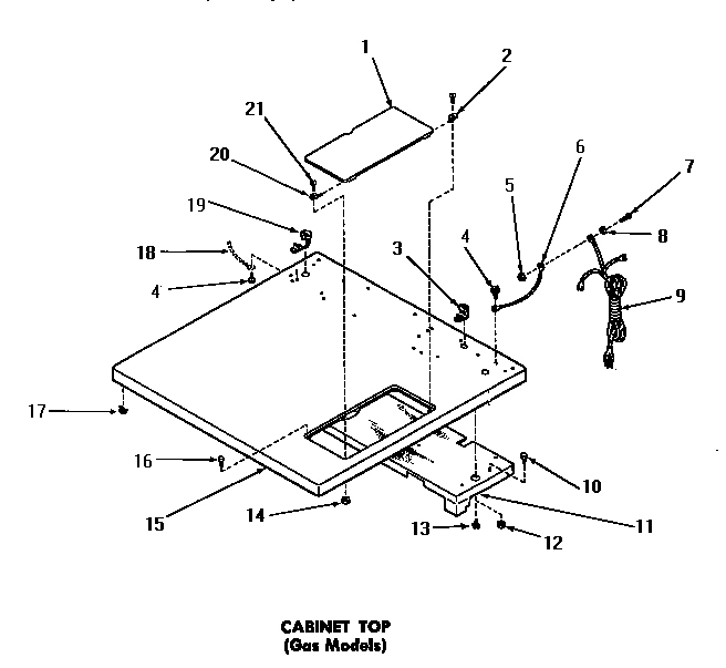 07 - CABINET TOP