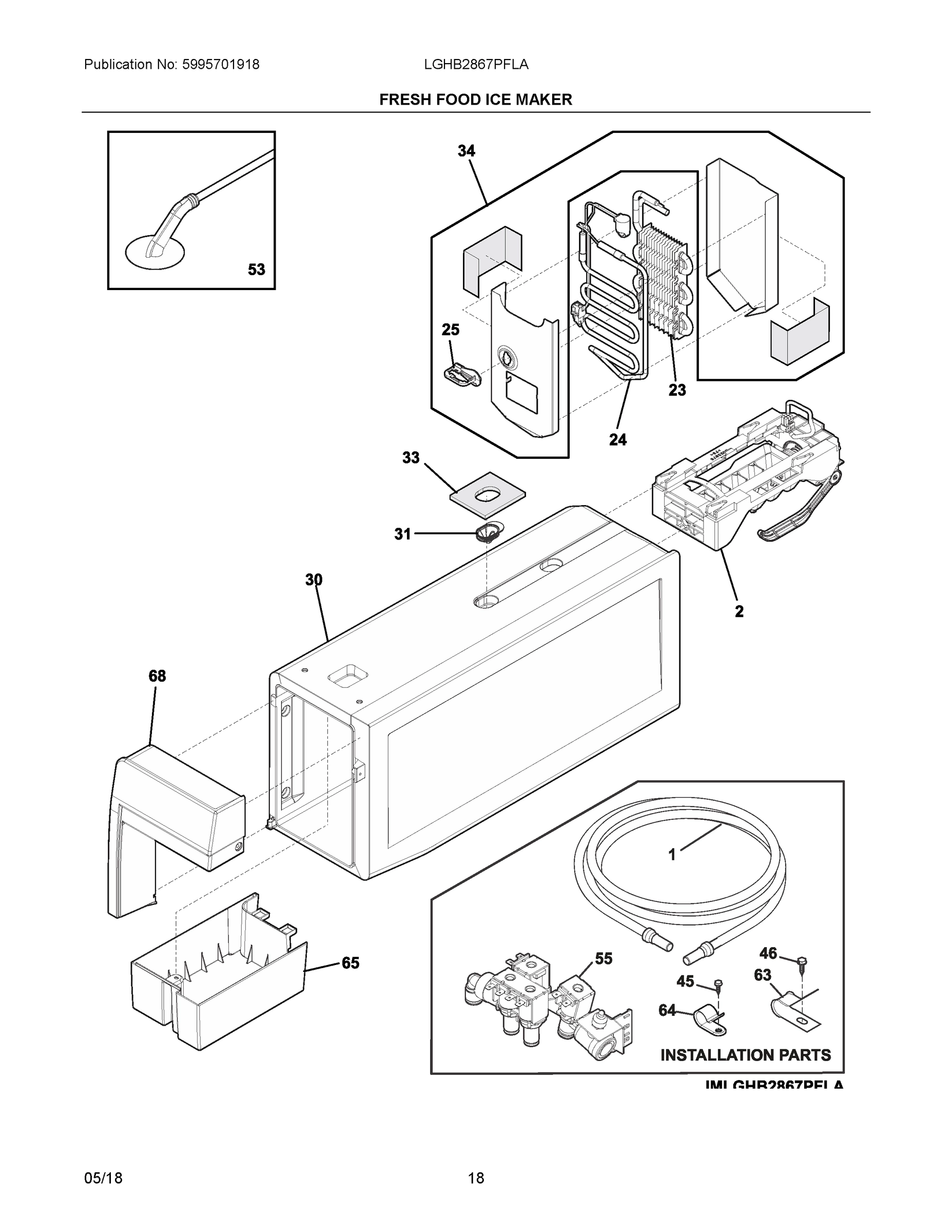 09 - FRESH FOOD ICE MAKER