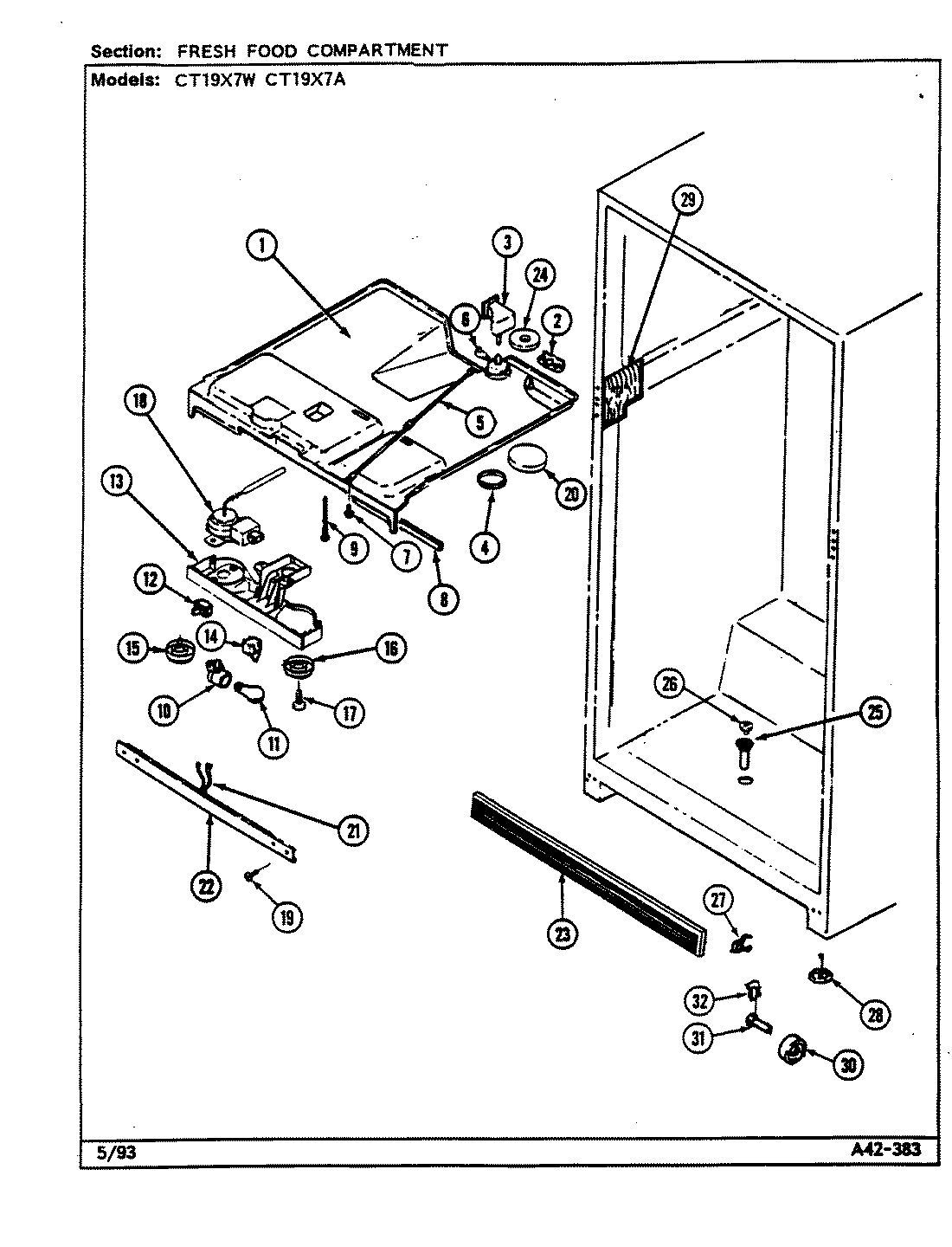 03 - FRESH FOOD COMPARTMENT