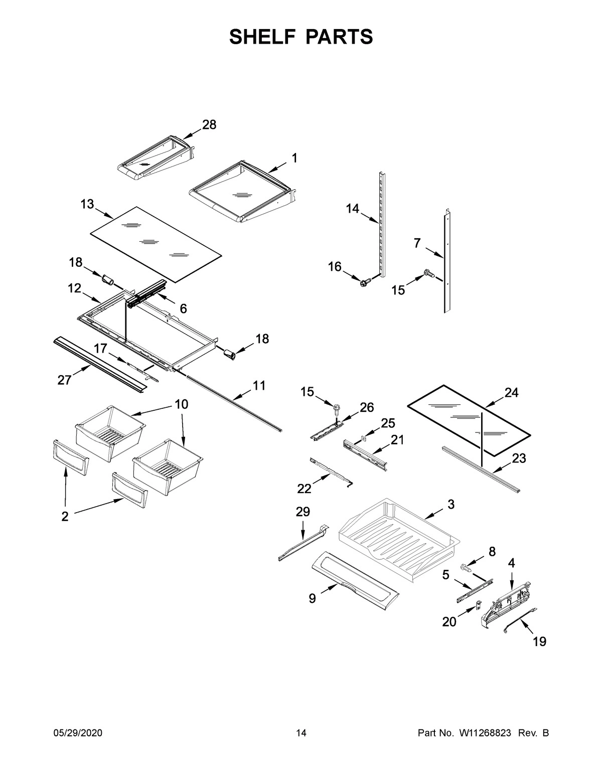08 - SHELF PARTS