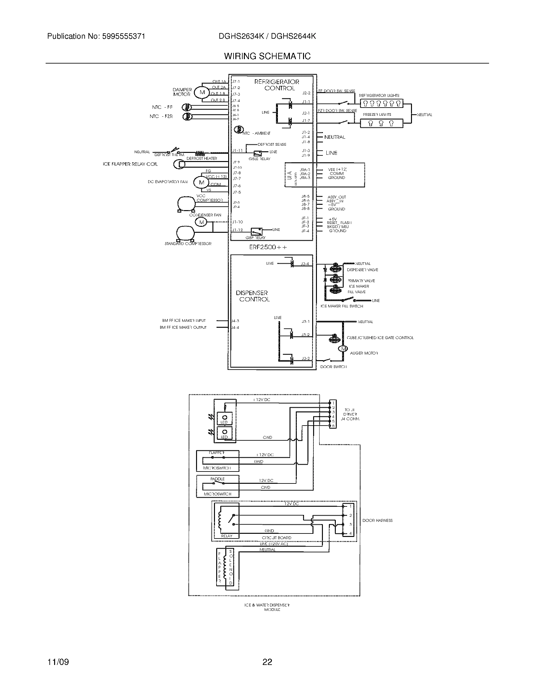 22 - WIRING SCHEMATIC