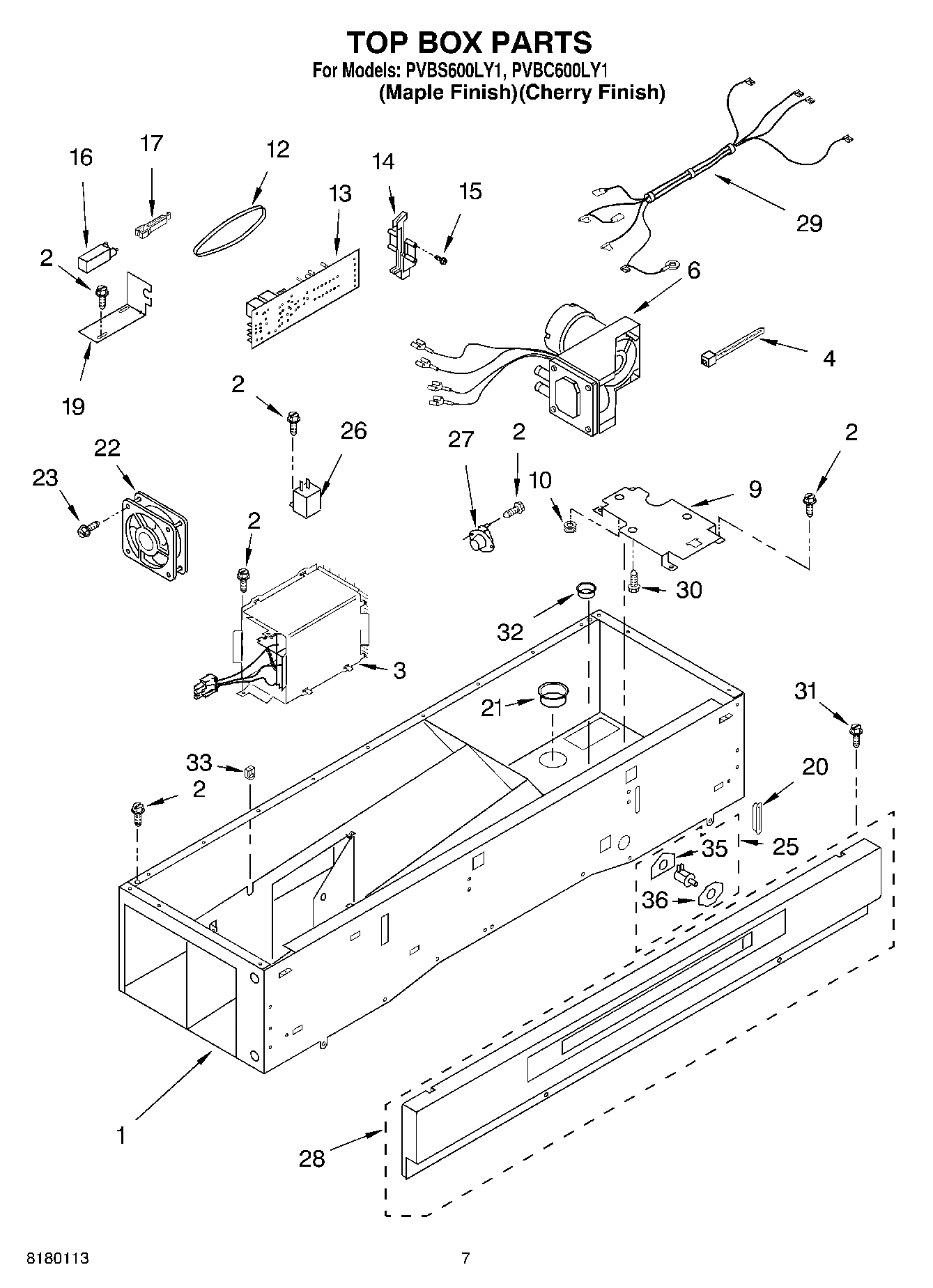 04 - TOP BOX PARTS