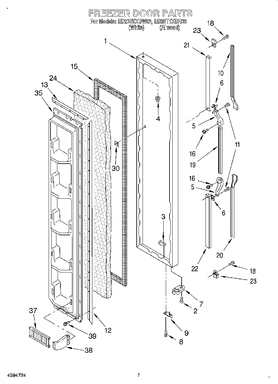 05 - FREEZER DOOR