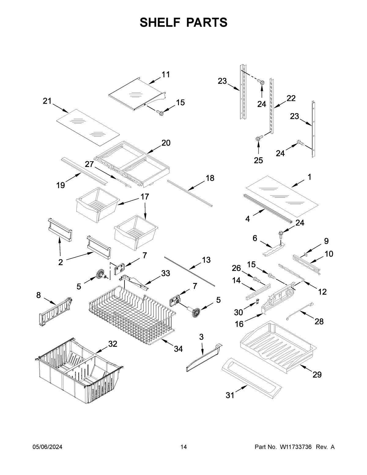 08 - SHELF PARTS