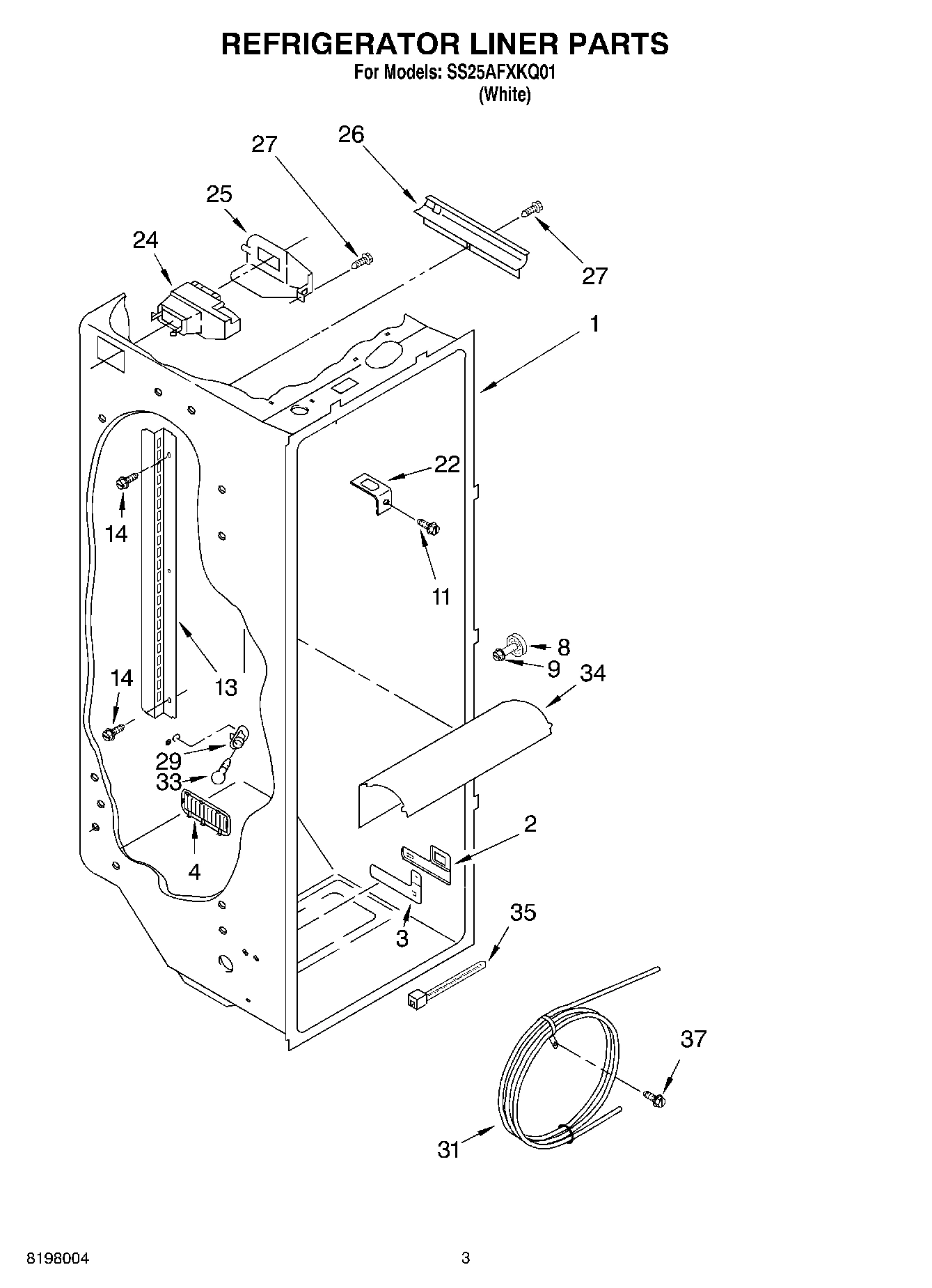 02 - REFRIGERATOR LINER