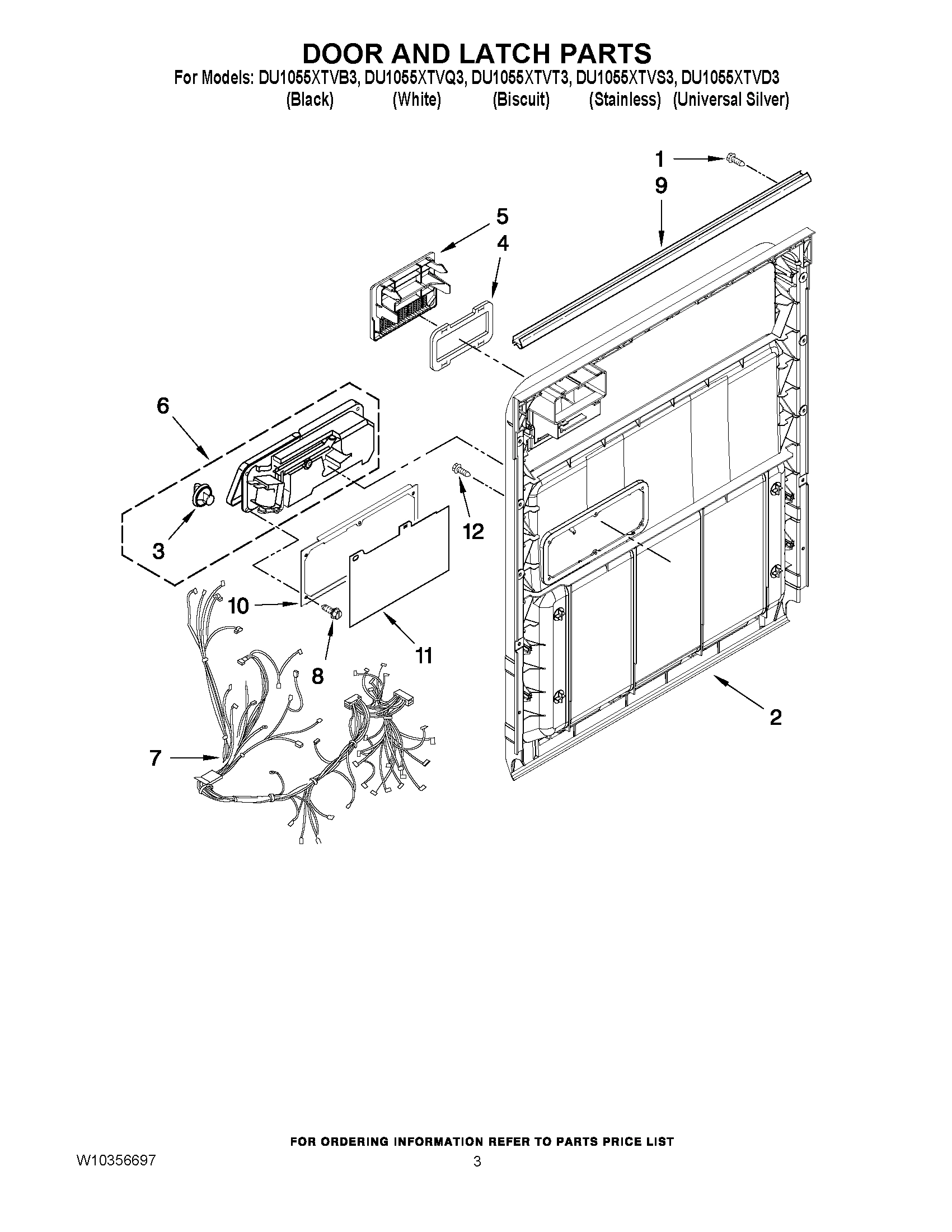 03 - DOOR AND LATCH PARTS