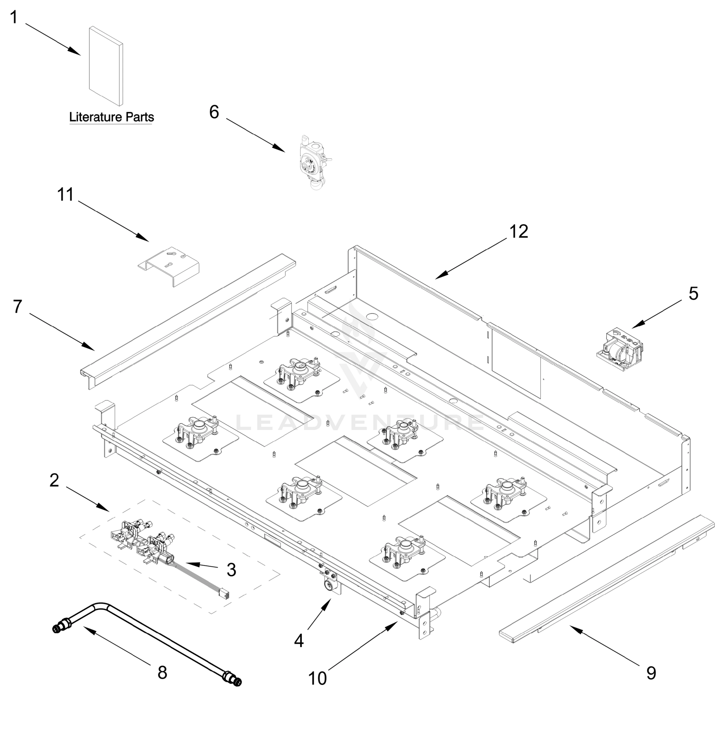 BURNER BOX PARTS