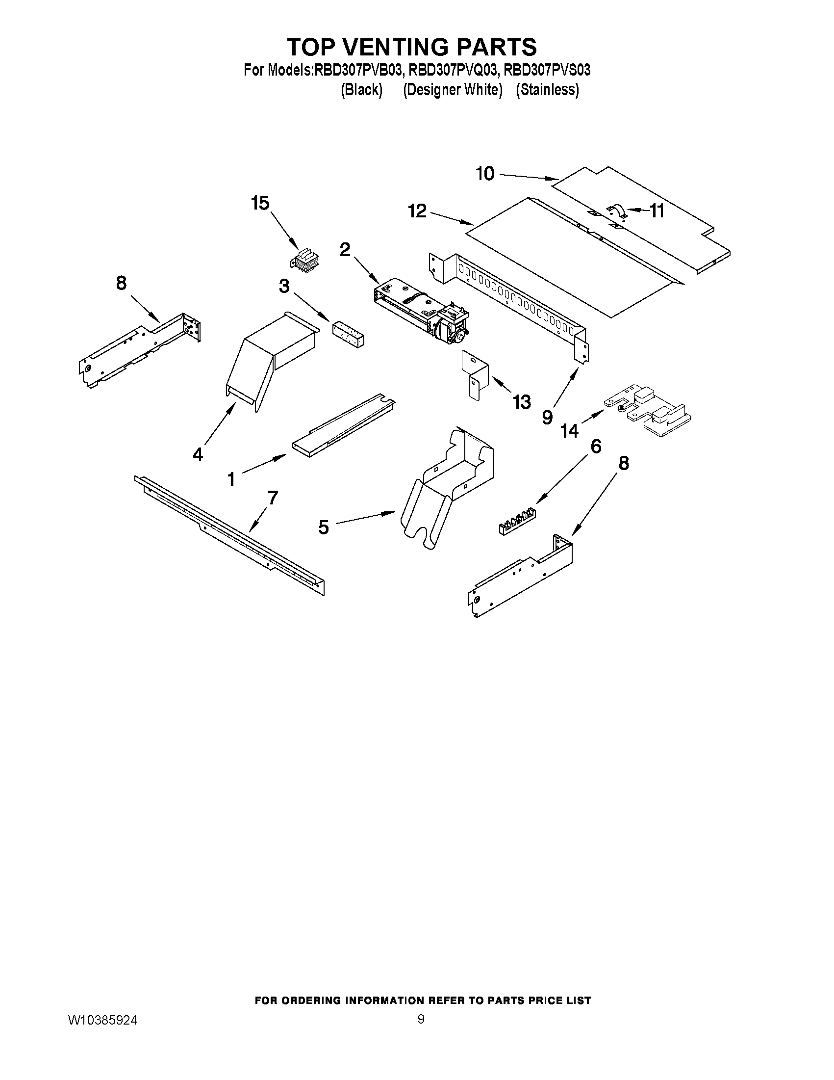 07 - TOP VENTING PARTS