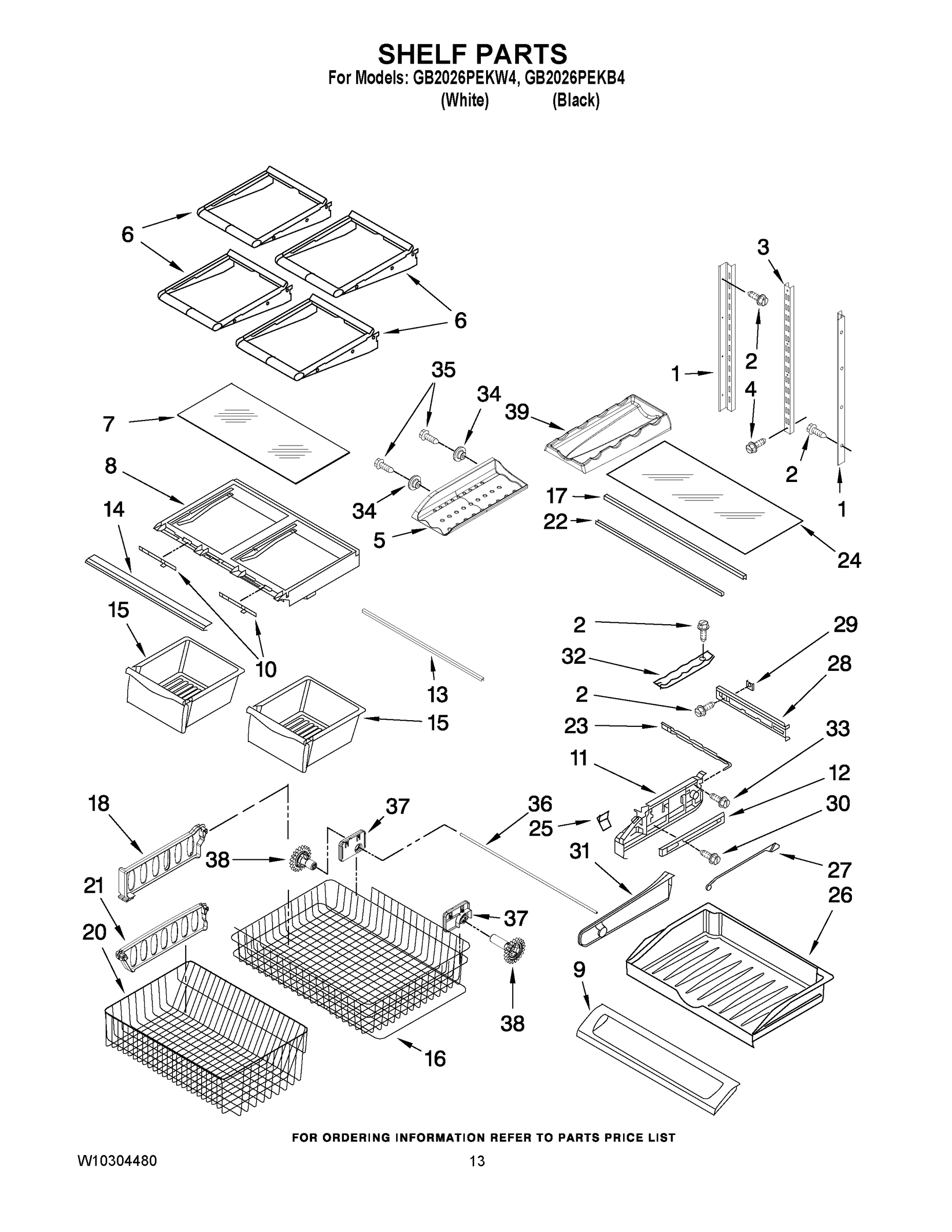 07 - SHELF PARTS