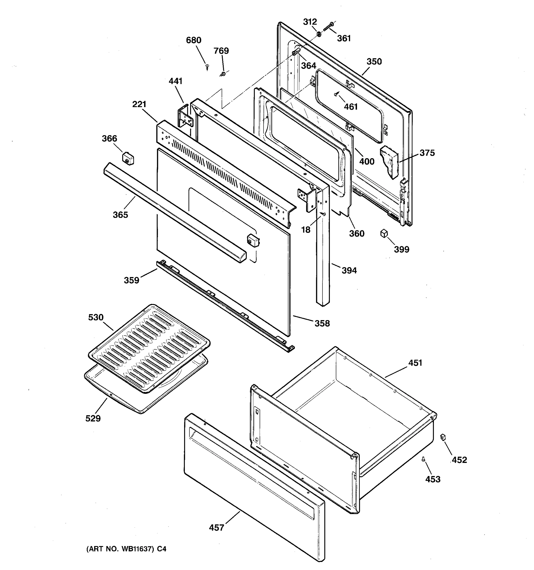 DOOR & DRAWER PARTS