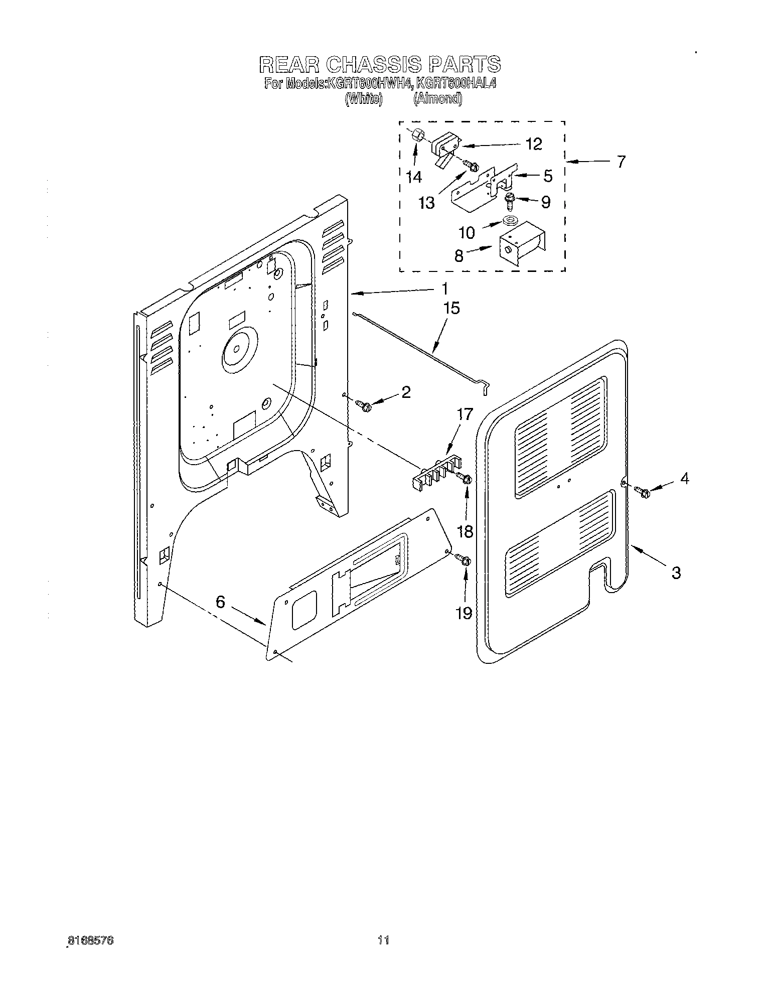 08 - REAR CHASSIS, OPTIONAL