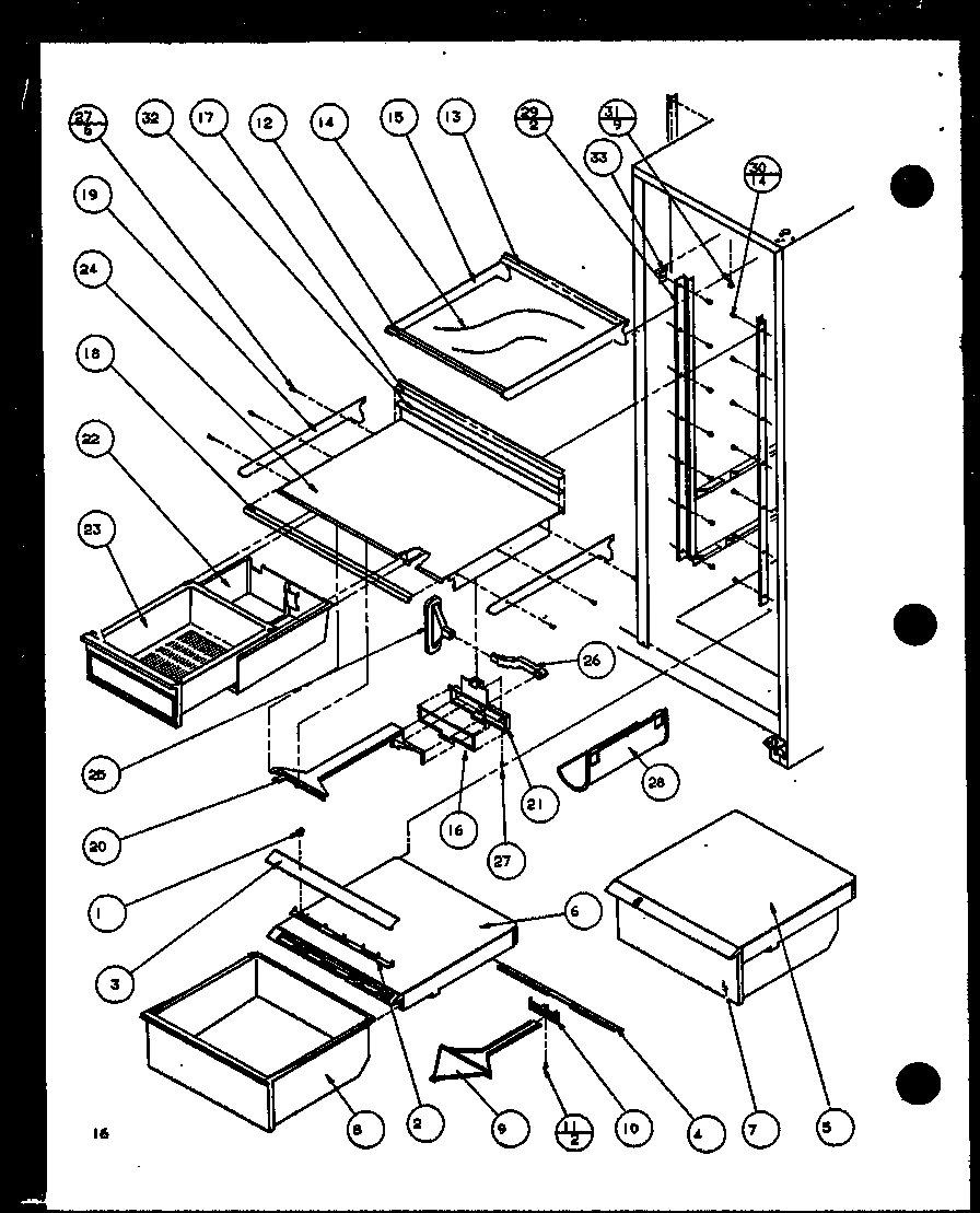 08 - REF SHELVING AND DRAWERS