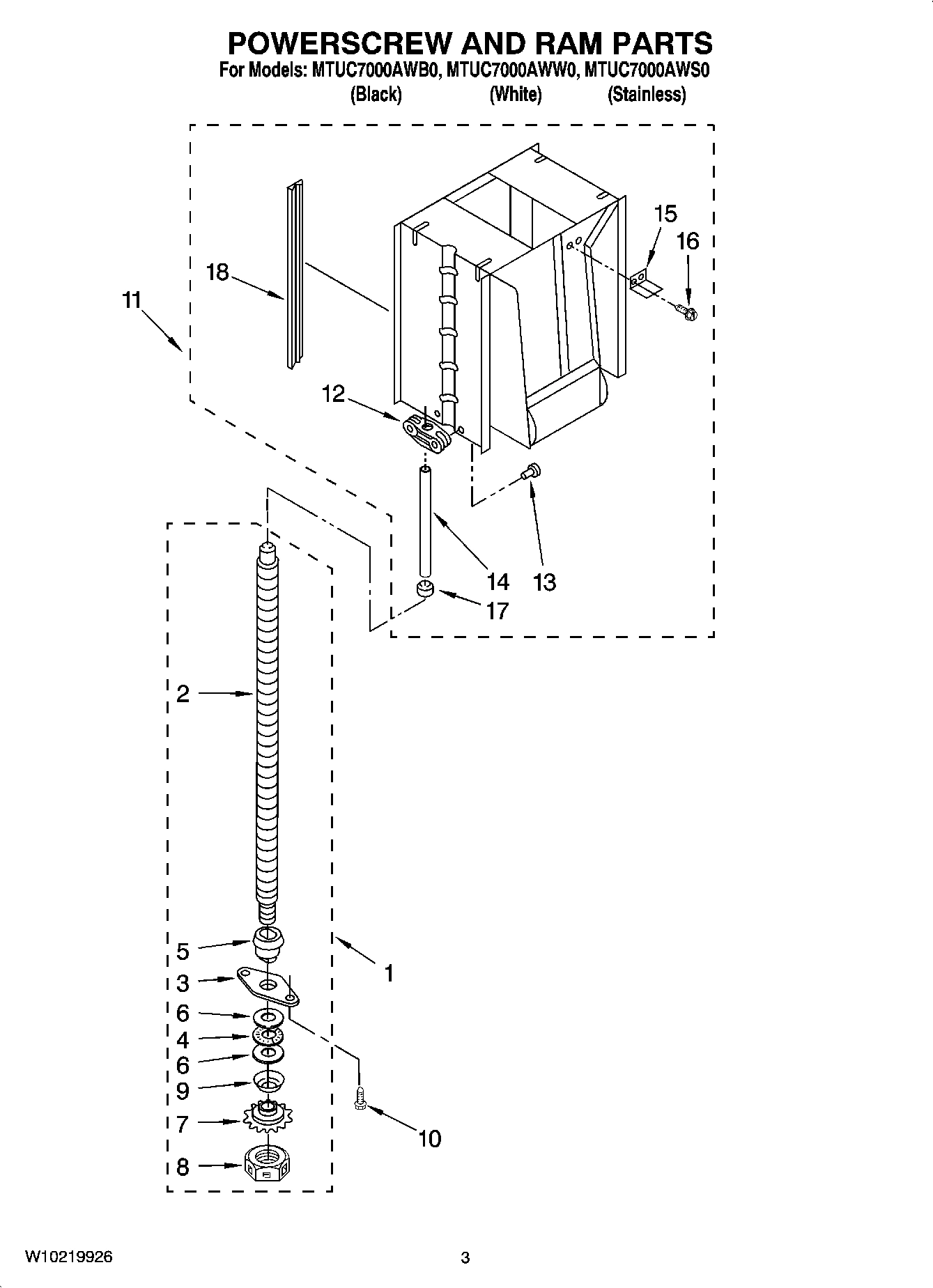 03 - POWERSCREW AND RAM PARTS