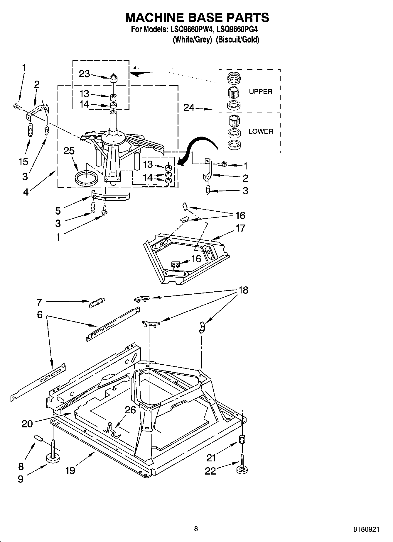 05 - MACHINE BASE PARTS