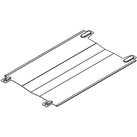 98015099 Whirlpool Range Burner Baffle