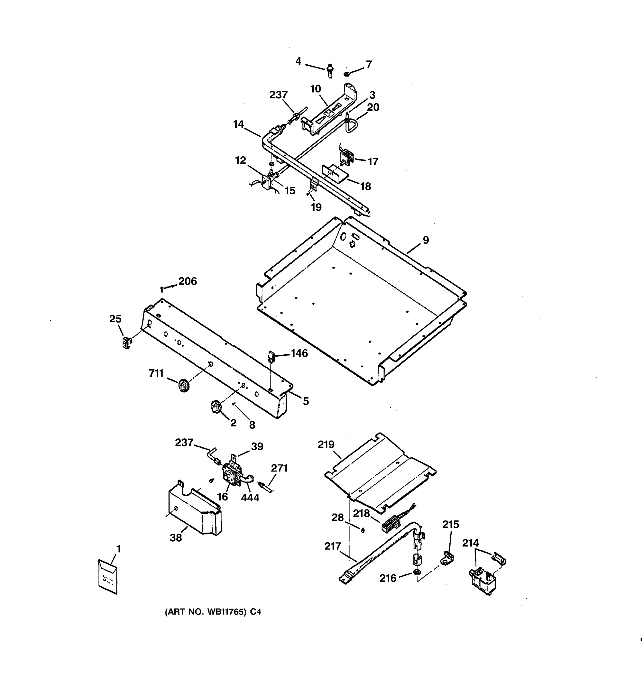 GAS & BURNER PARTS