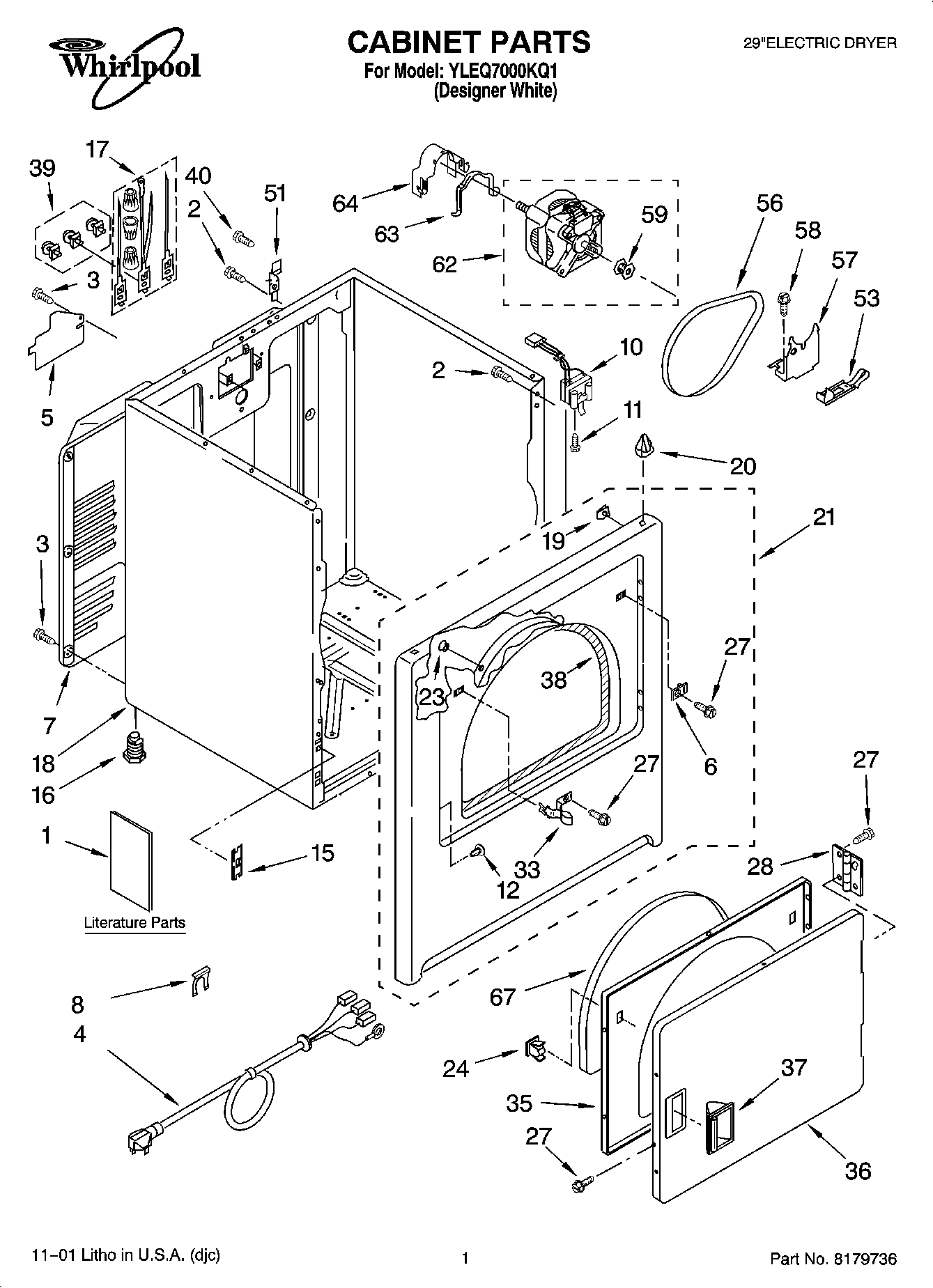 01 - CABINET PARTS