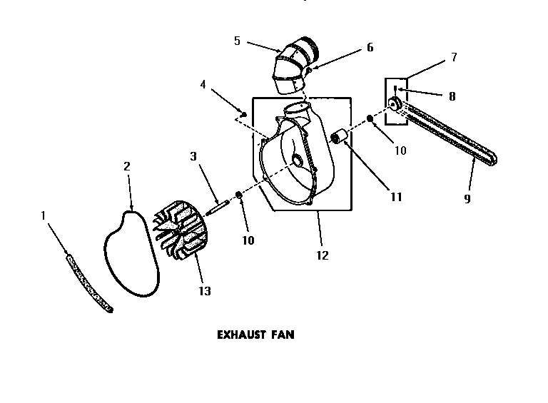 13 - EXHAUST FAN