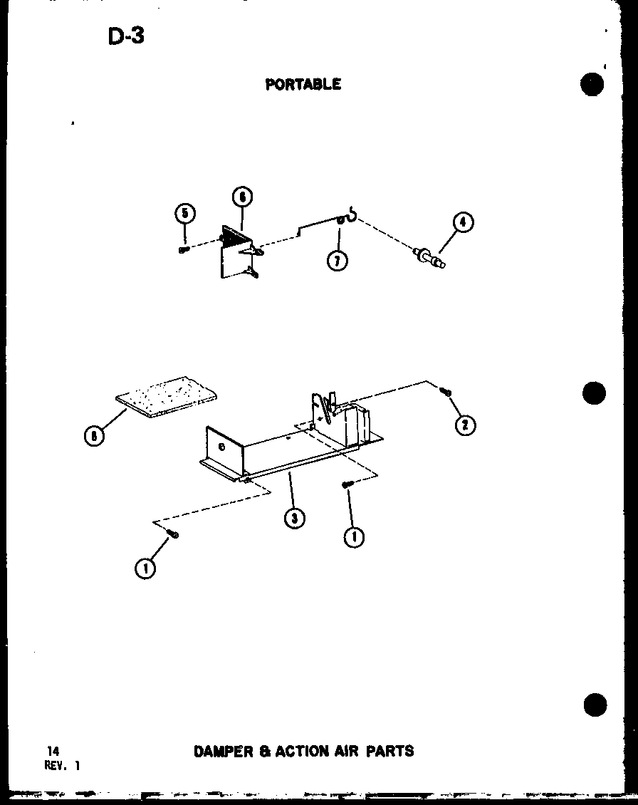 04 - PORTABLE DAMPER & ACTION AIR PARTS