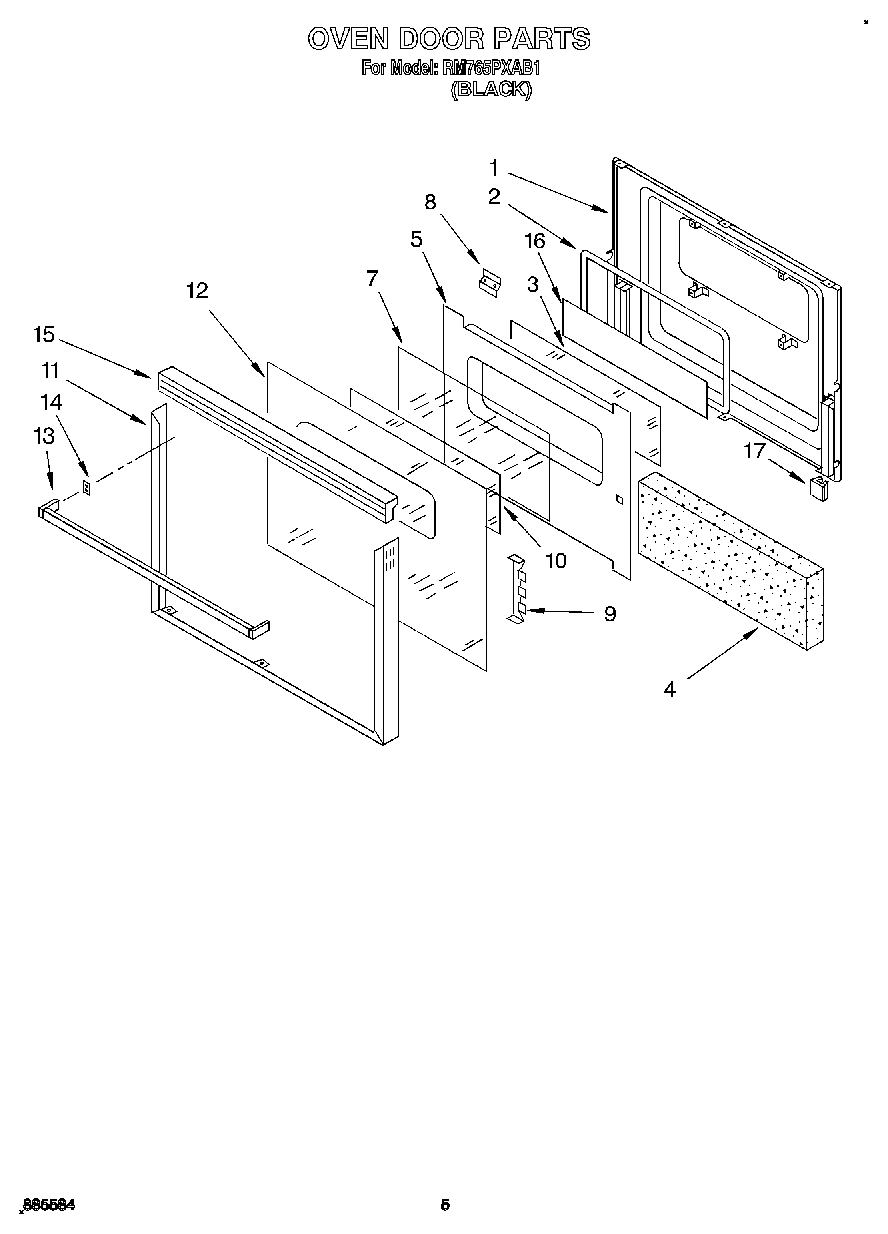 03 - OVEN DOOR