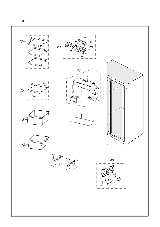 REFRIGERATOR PARTS