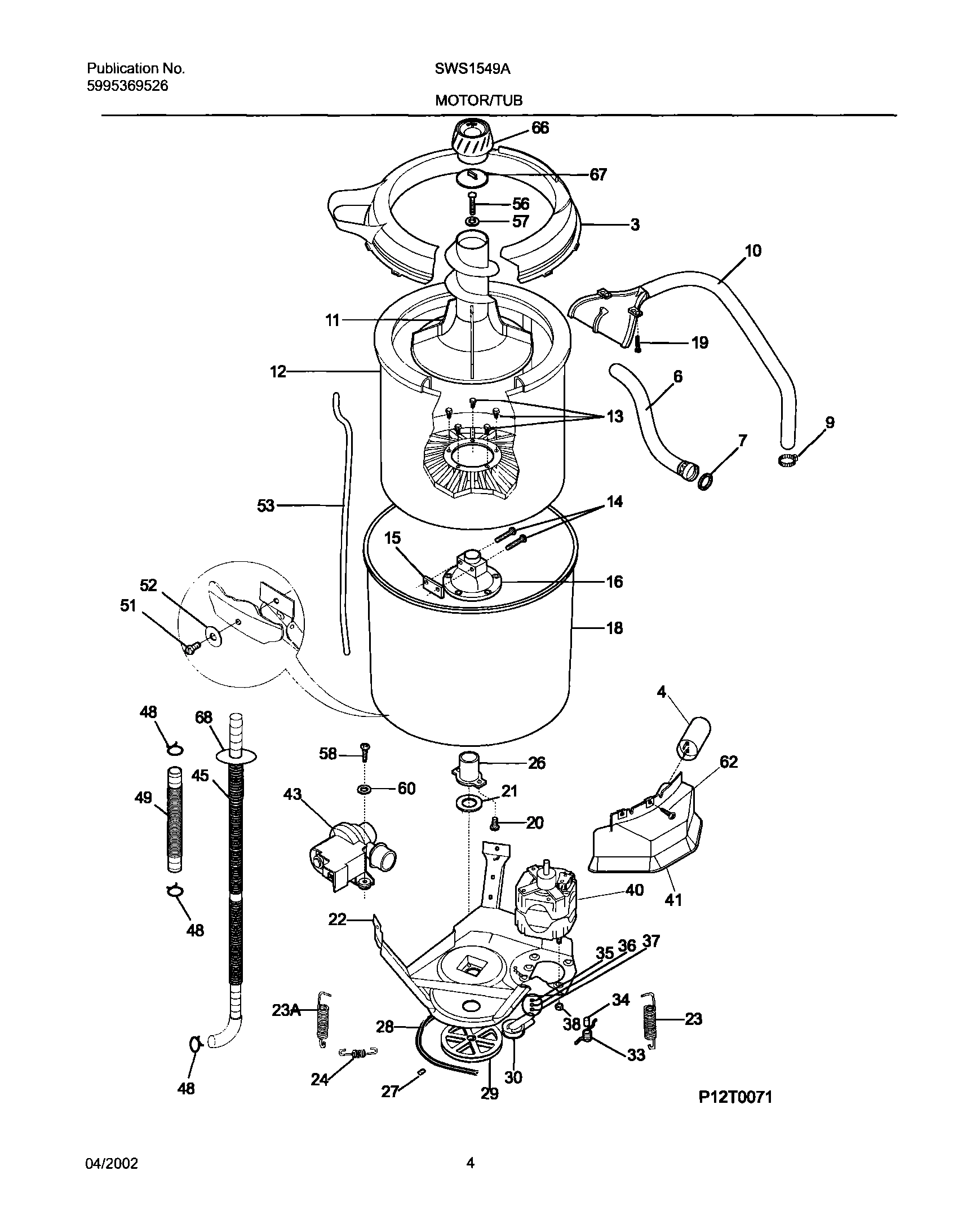 05 - WSHR MTR,HOSE