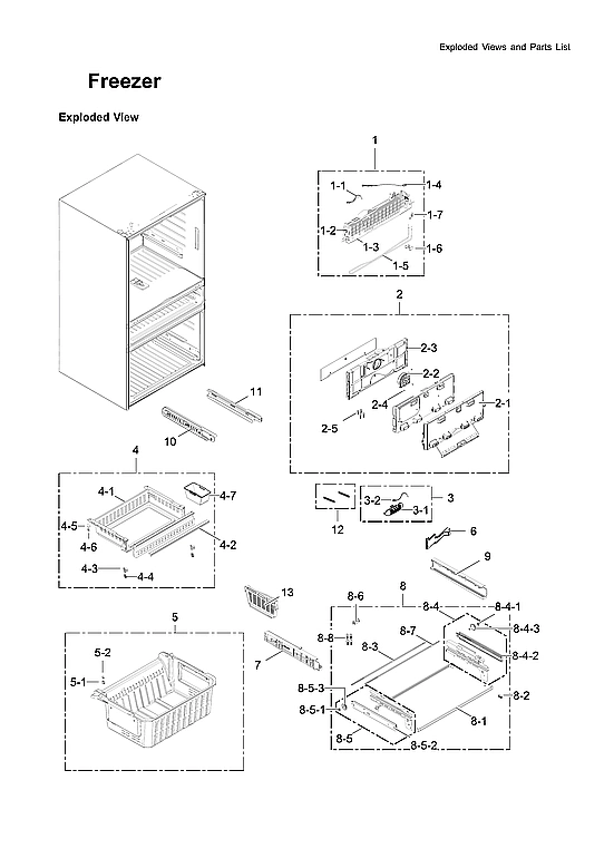 FREEZER PARTS