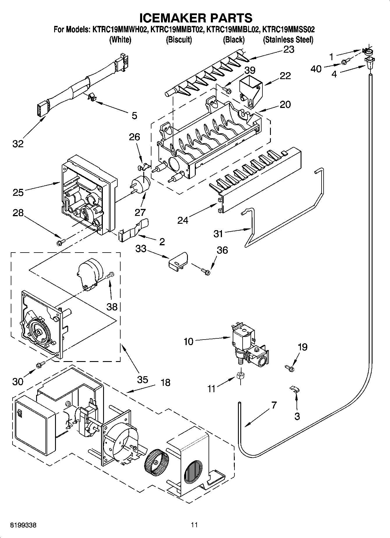 06 - ICEMAKER PARTS