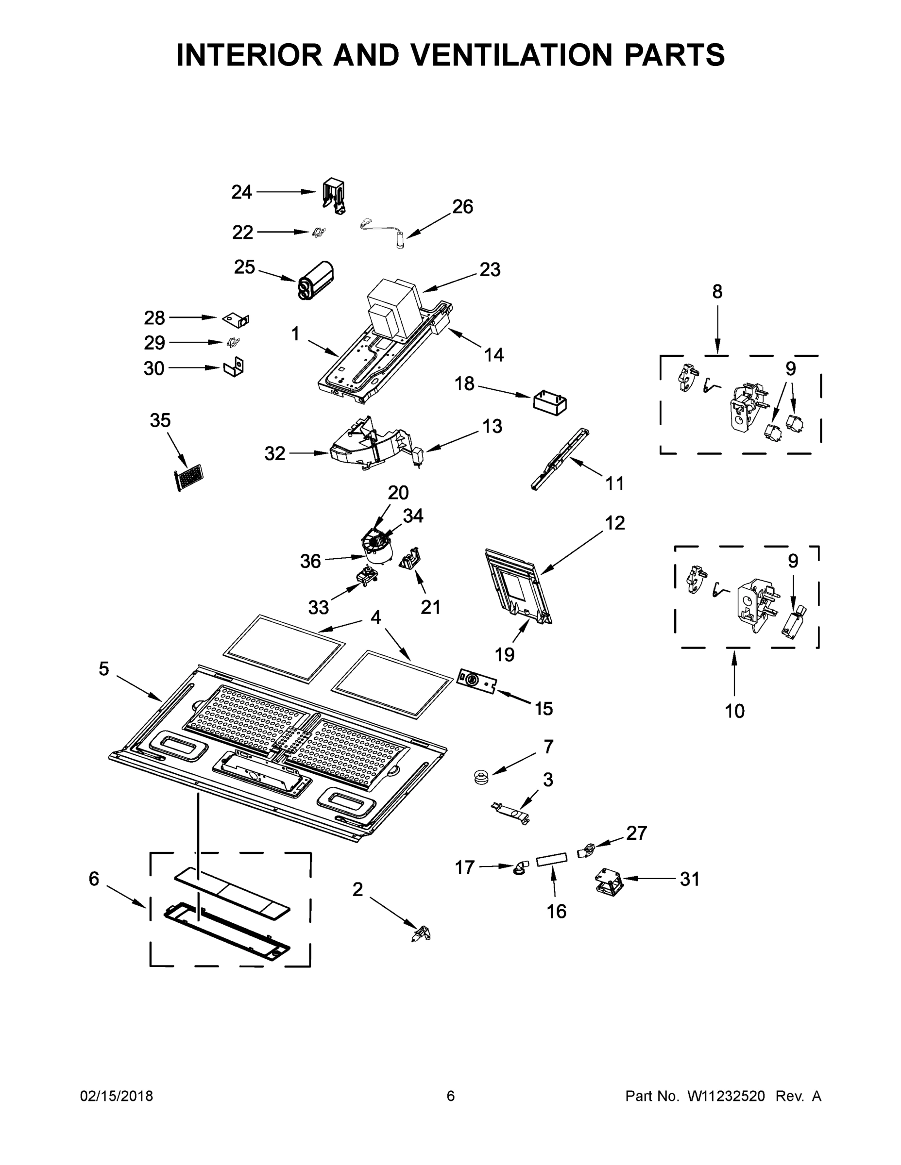 04 - INTERIOR AND VENTILATION PARTS