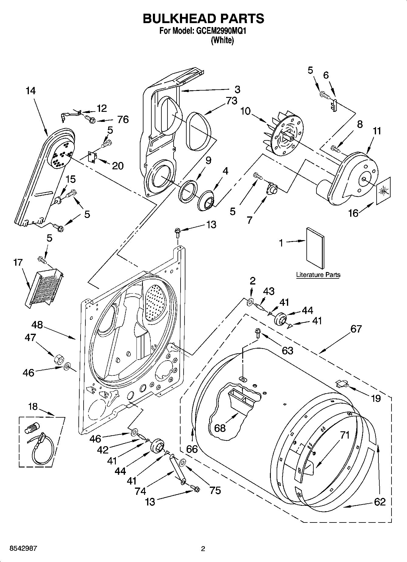 01 - BULKHEAD PARTS