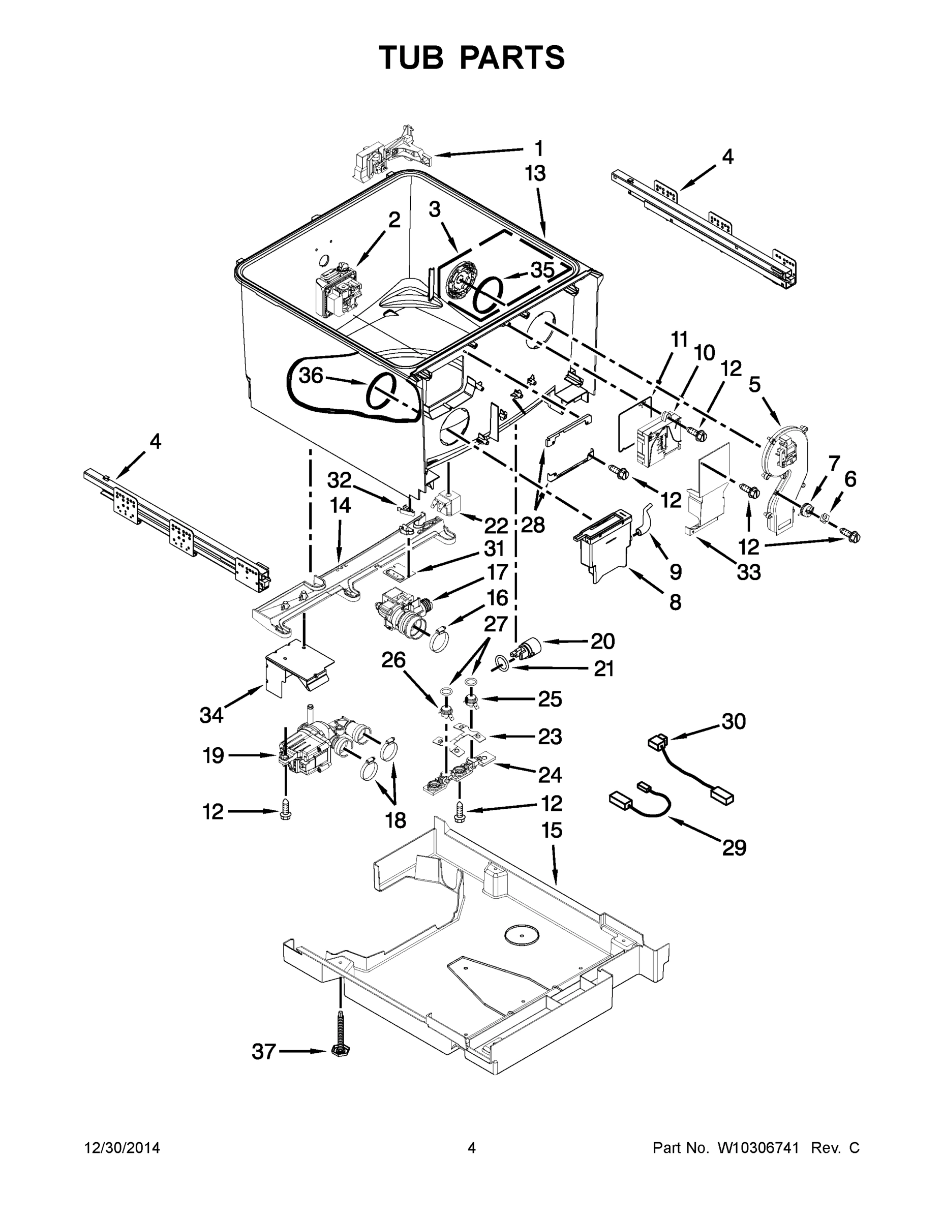 03 - TUB PARTS