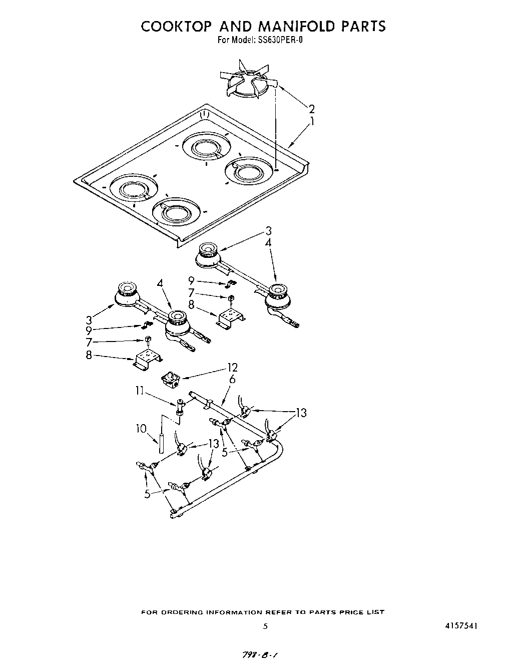 04 - COOKTOP AND MANIFOLD