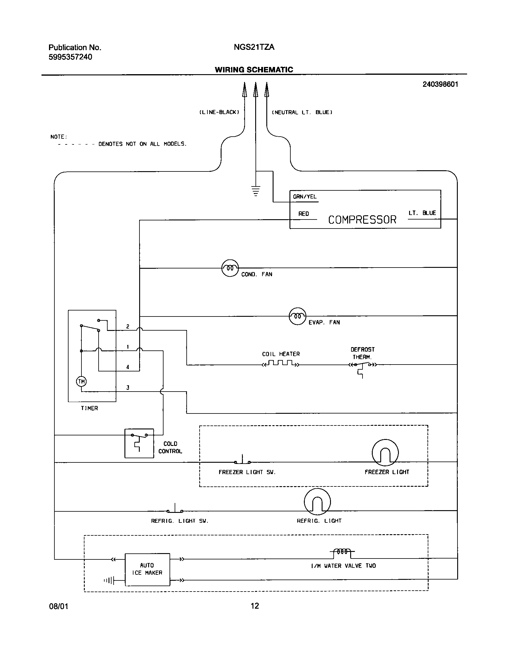 12 - WIRING SCHEMATIC