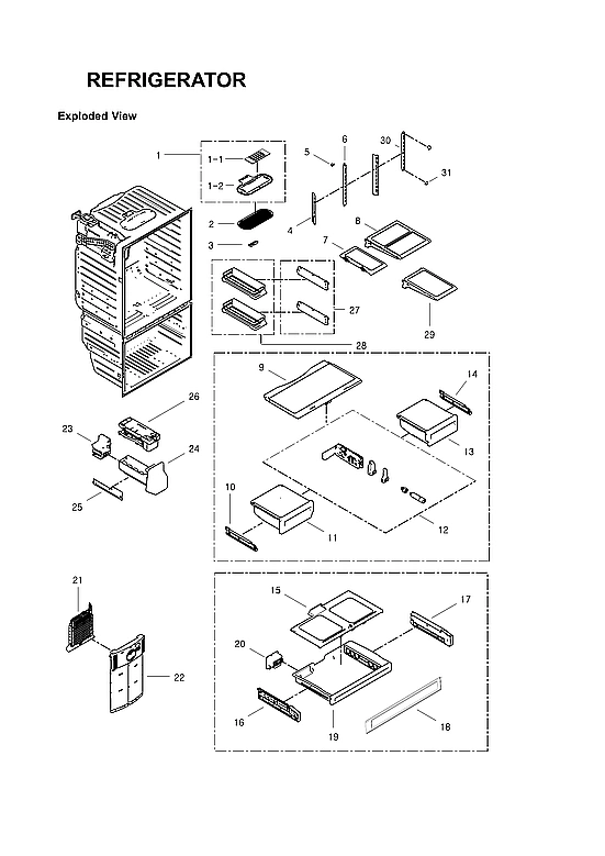 Refrigerator Parts