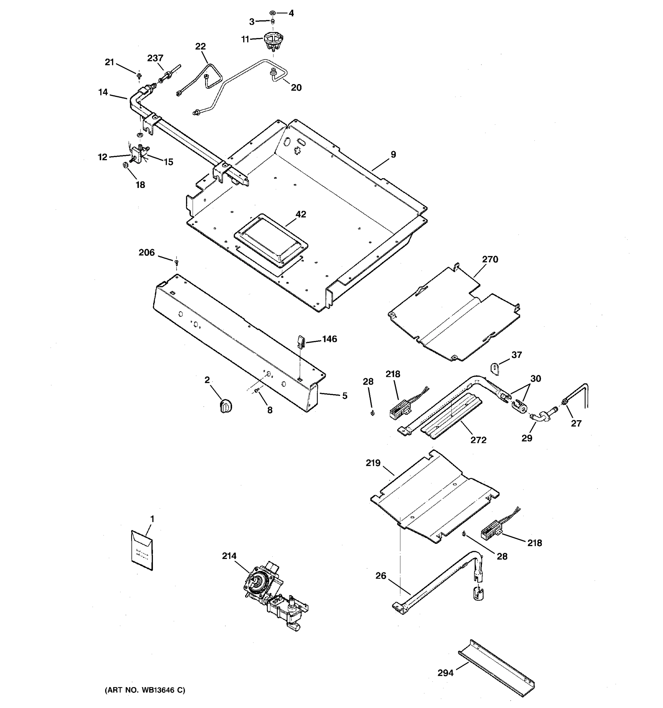 GAS & BURNER PARTS
