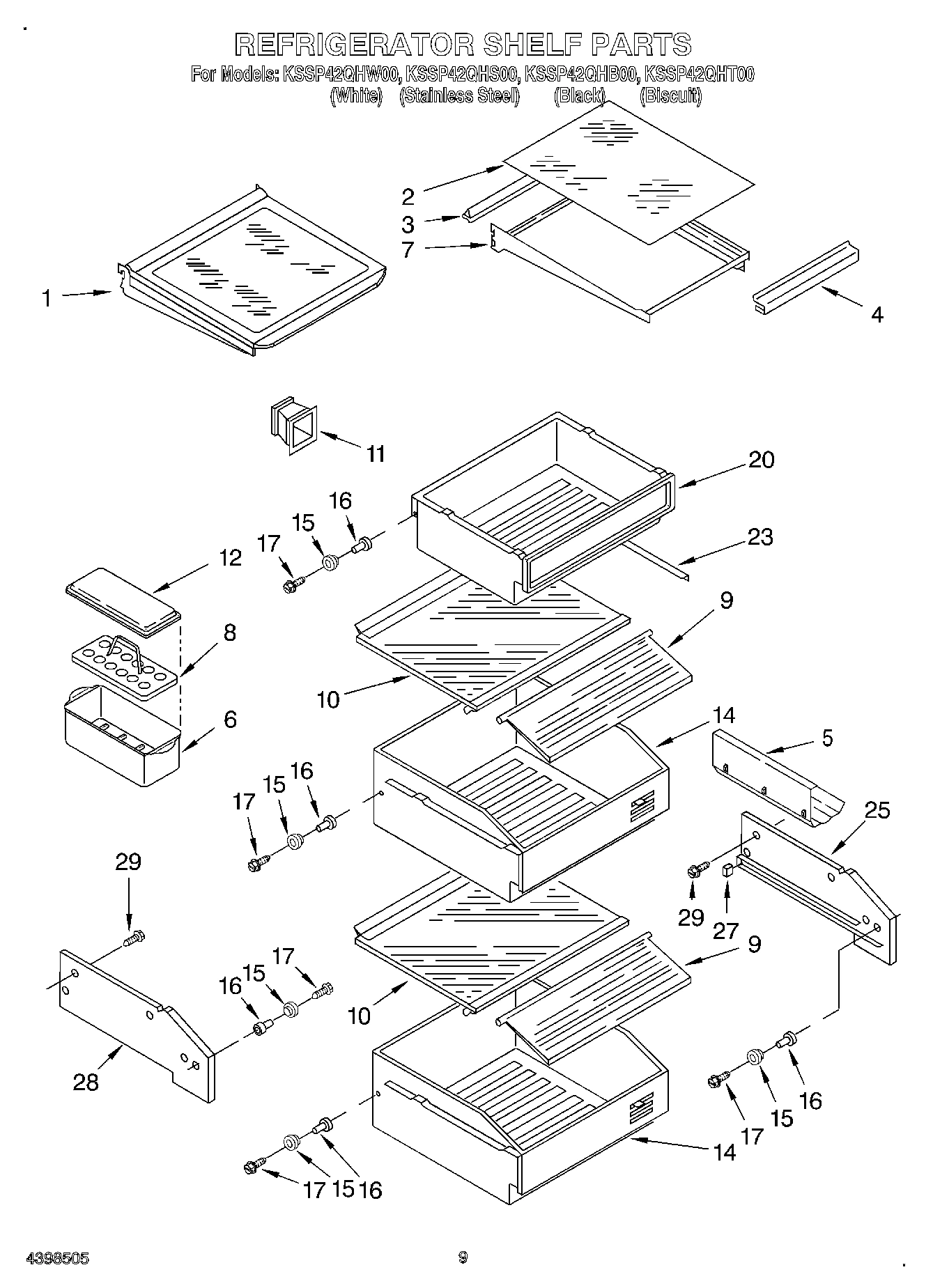 07 - REFRIGERATOR SHELF